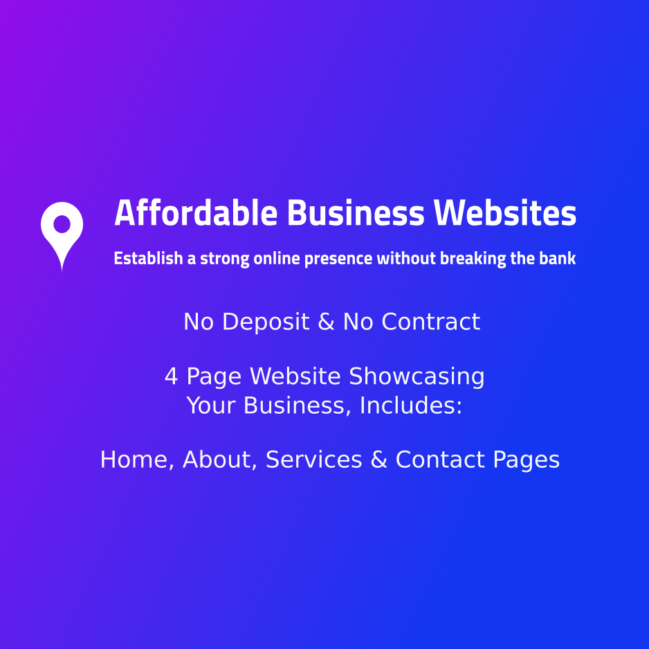 Affordable and Hassle-Free Websites from £15/month