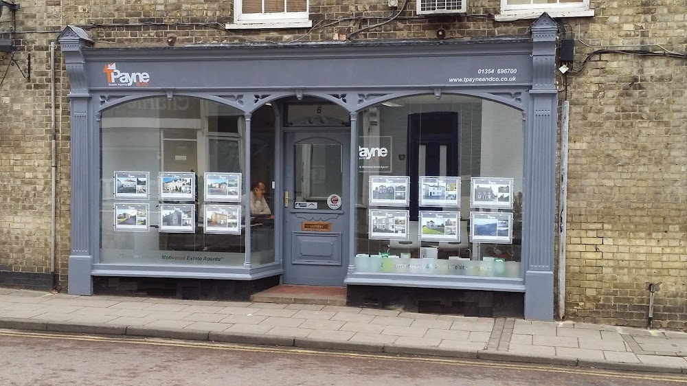 T Payne & Co Estate Agents.